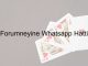 Forumneyine Whatsapp